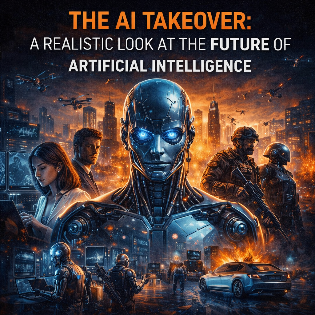 The AI Takeover: A Realistic Look at the Future of Artificial Intelligence