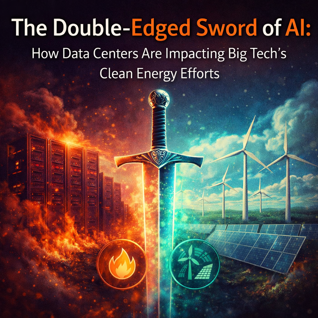 The Double-Edged Sword of AI: How Data Centers Are Impacting Big Tech's Clean Energy Efforts