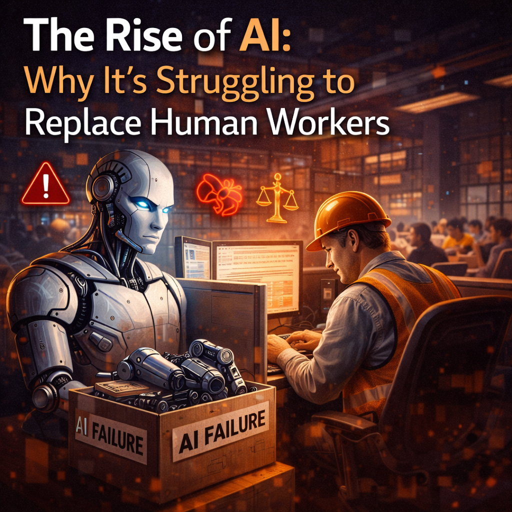 The Rise of AI: Why It's Struggling to Replace Human Workers