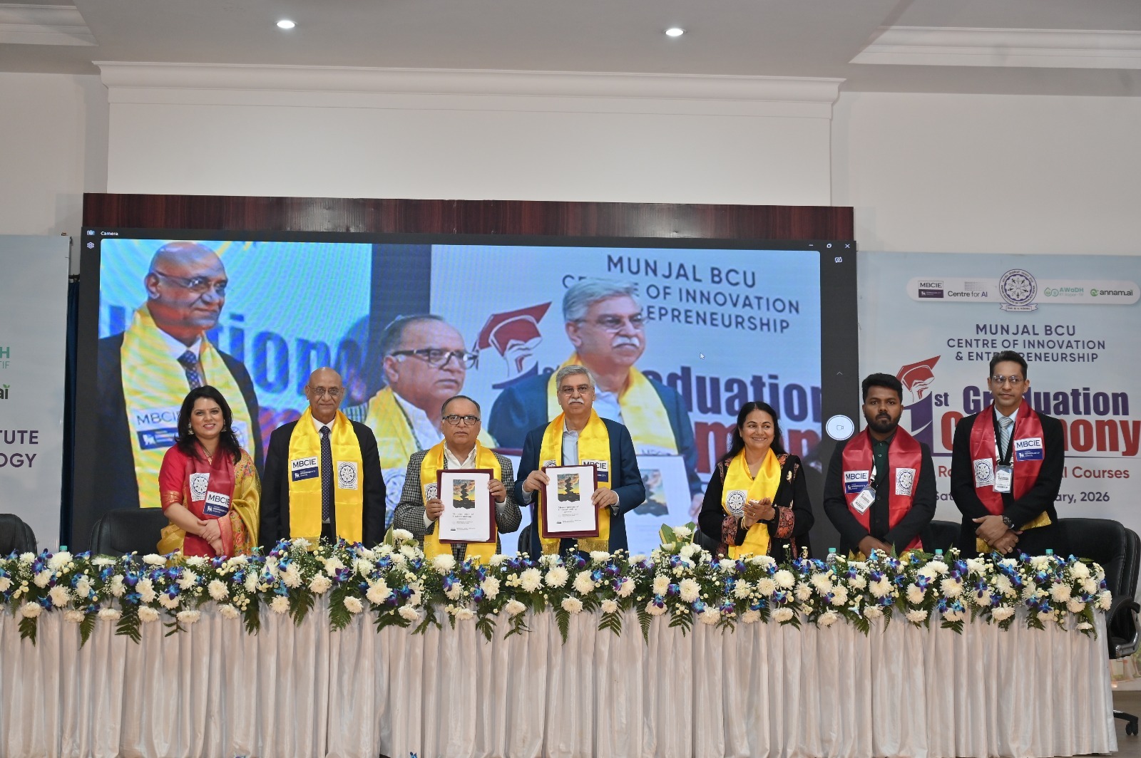 MBCIE Hosts its 1st Graduation Ceremony for IIT Ropar Certified Al Courses 2025-26