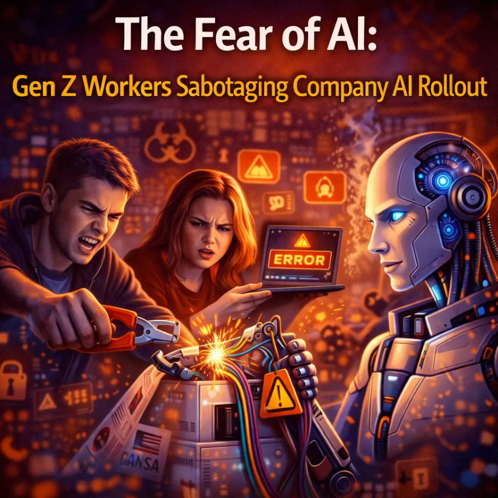 The Fear of AI: Gen Z Workers Sabotaging Company AI Rollout