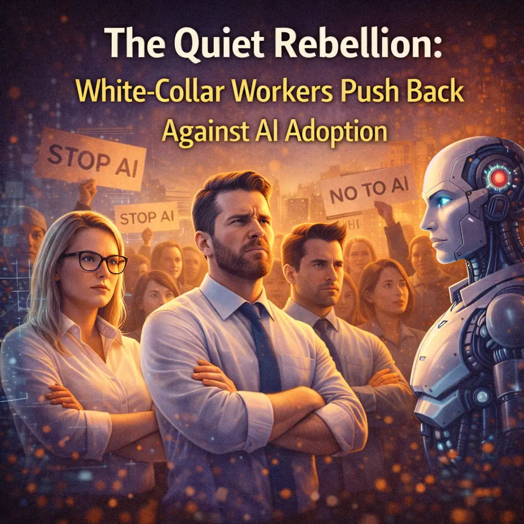 The Quiet Rebellion: White-Collar Workers Push Back Against AI Adoption
