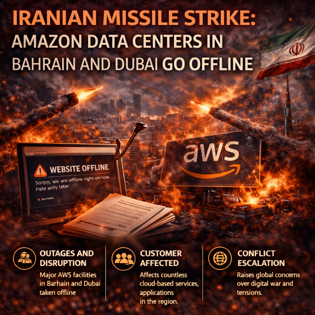 Iranian Missile Strike: Amazon Data Centers in Bahrain and Dubai Go Offline