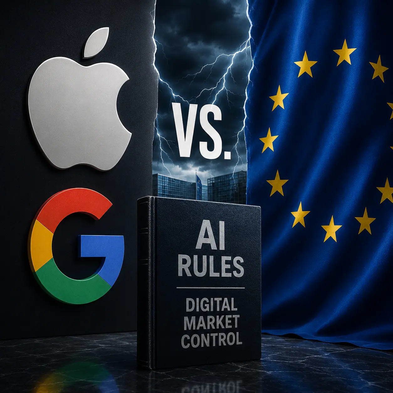 Apple and Google Clash With the European Union Over New AI Rules and Digital Market Control