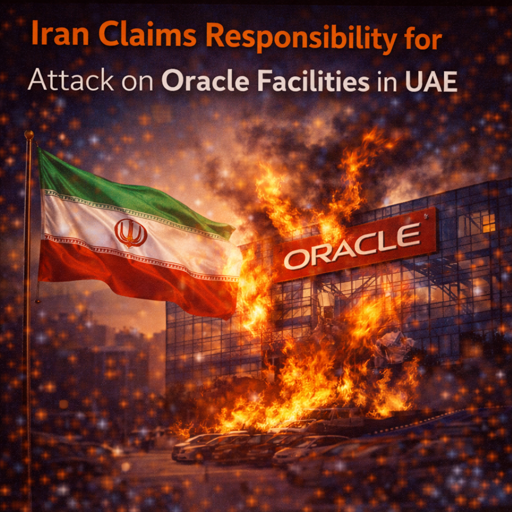 Iran Claims Responsibility for Attack on Oracle Facilities in UAE