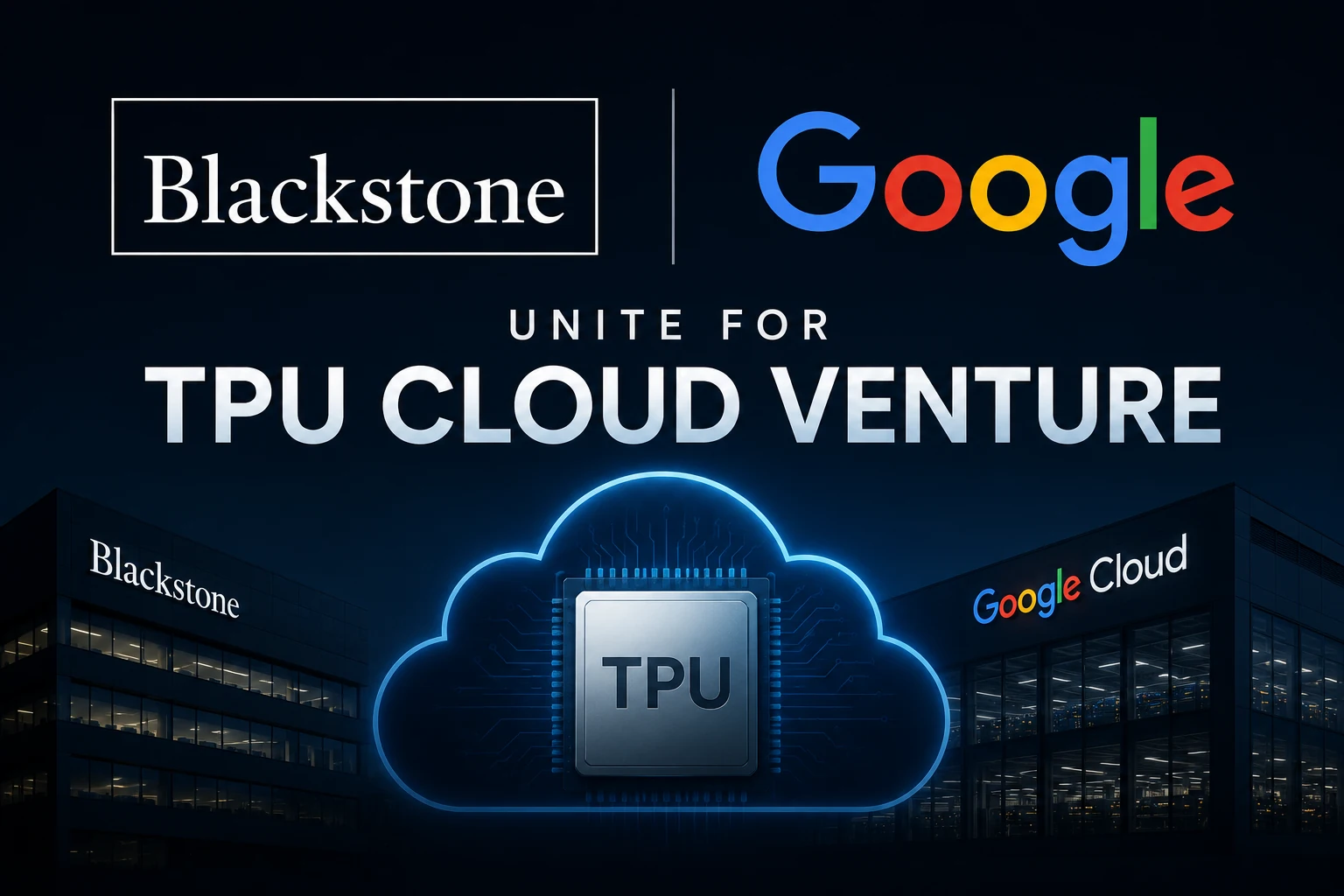 Blackstone & Google Unite for TPU Cloud Venture
