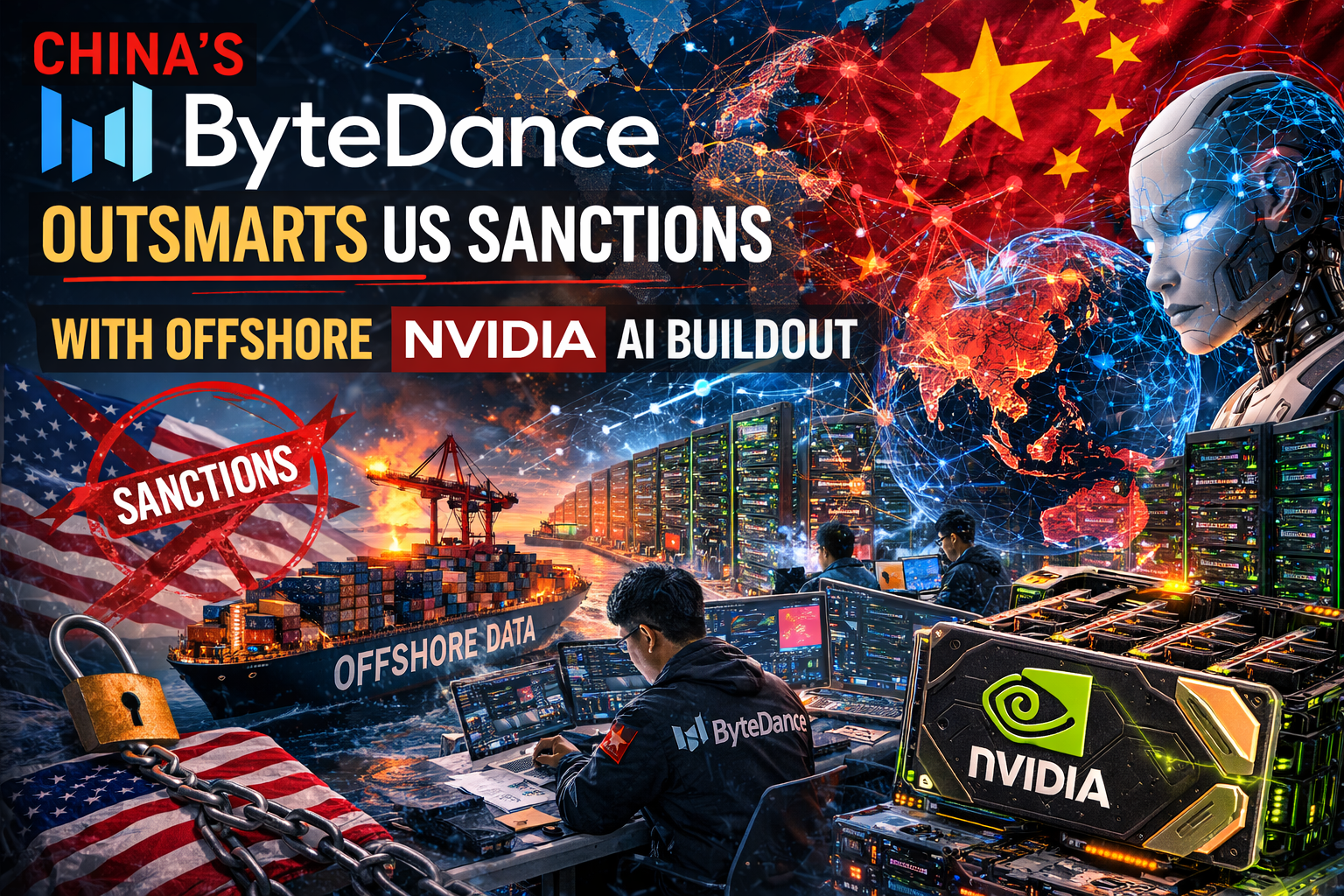 China's ByteDance Outsmarts US Sanctions With Offshore Nvidia AI Buildout