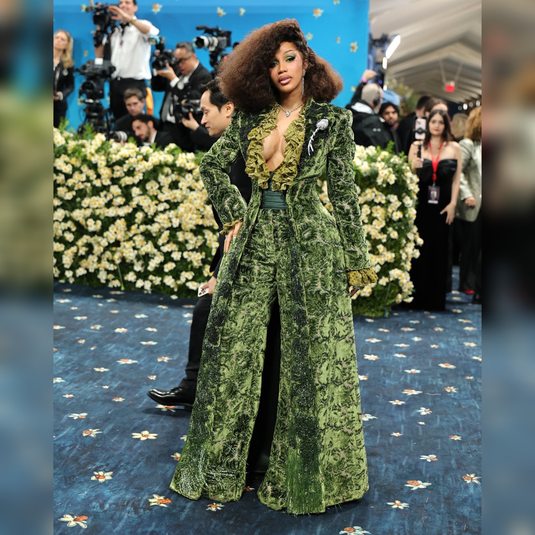 Cardi B Stuns with Bold Fashion Statement at Met Gala 2025
