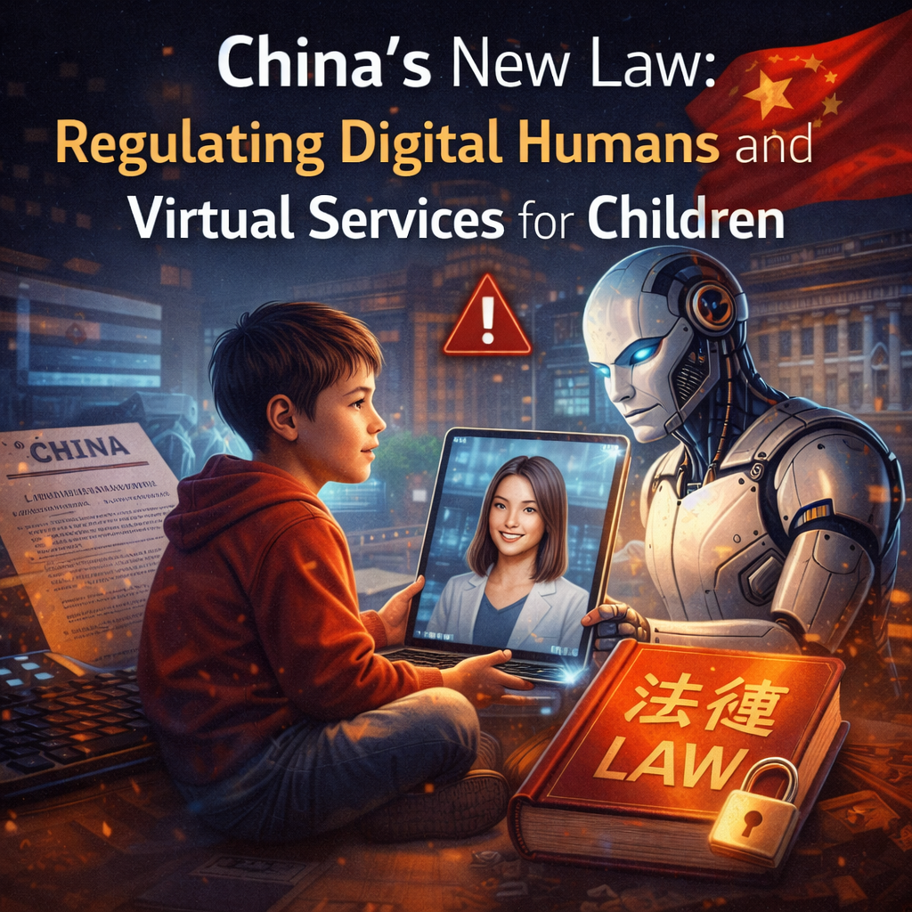 China's New Law: Regulating Digital Humans and Virtual Services for Children