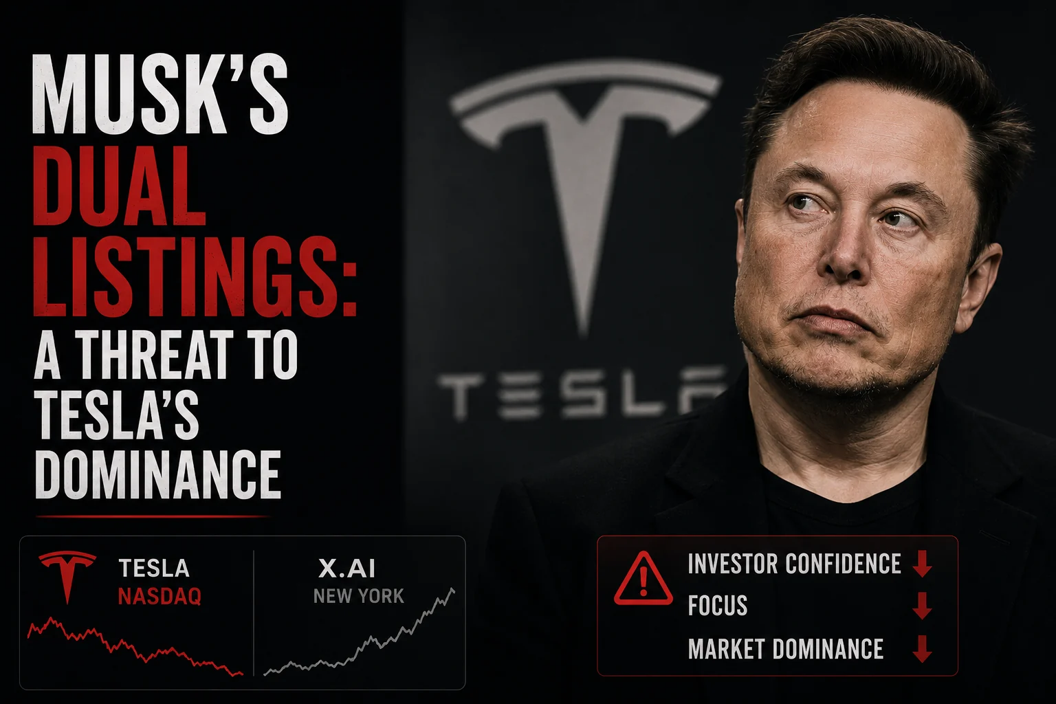 Musk's Dual Listings: A Threat to Tesla's Dominance