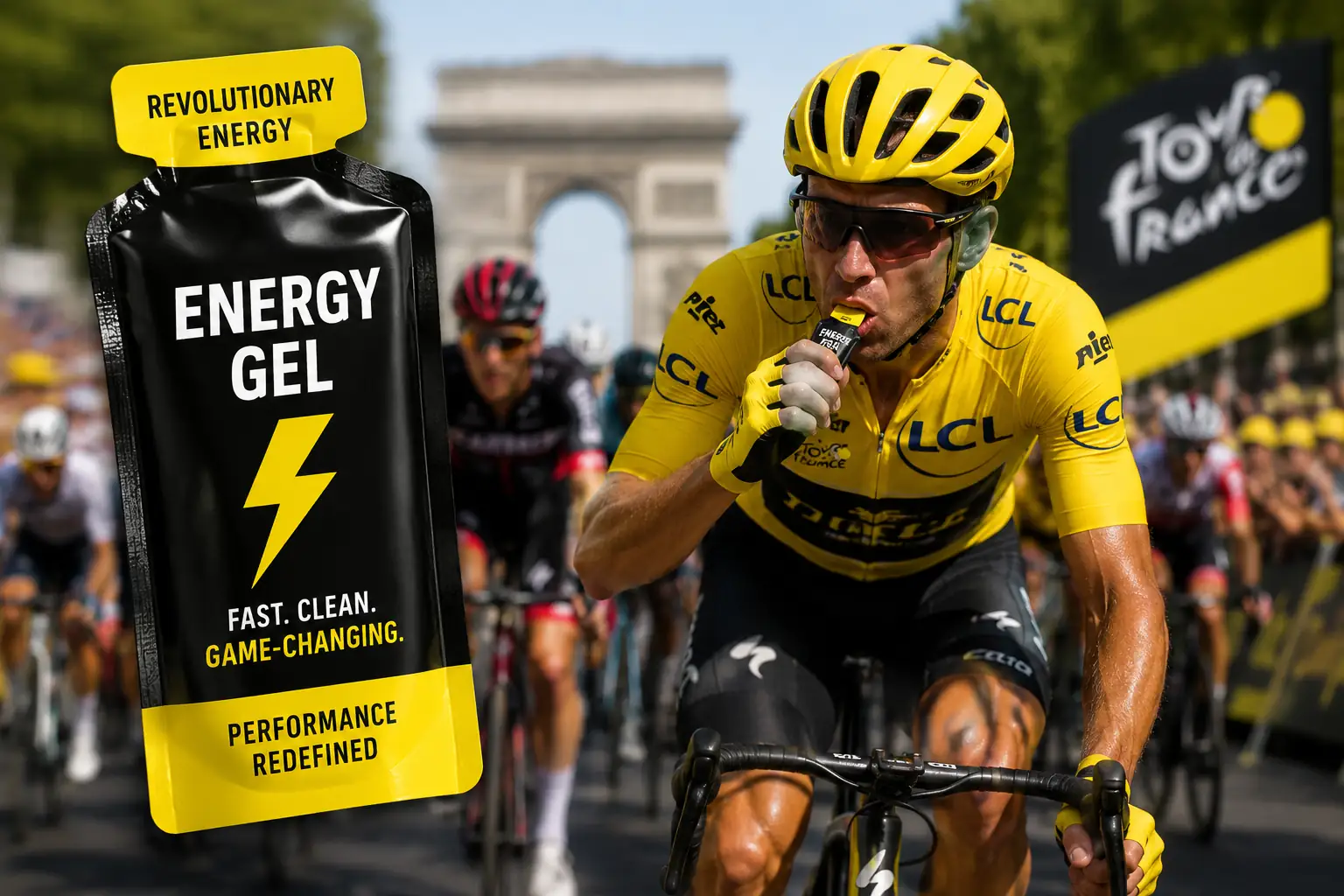 Revolutionary Energy Gel Set to Transform Tour de France