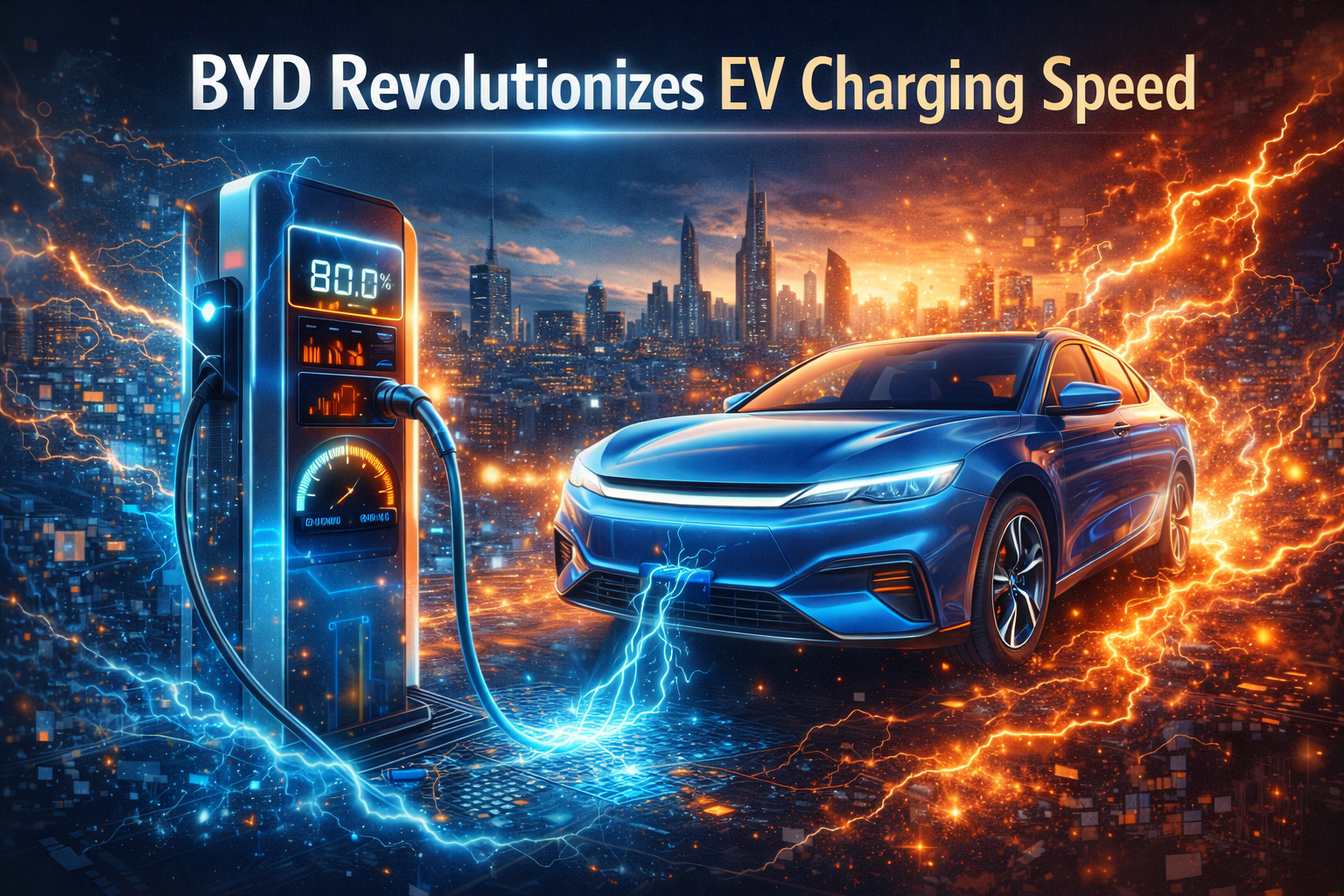 BYD Revolutionizes EV Charging Speed
