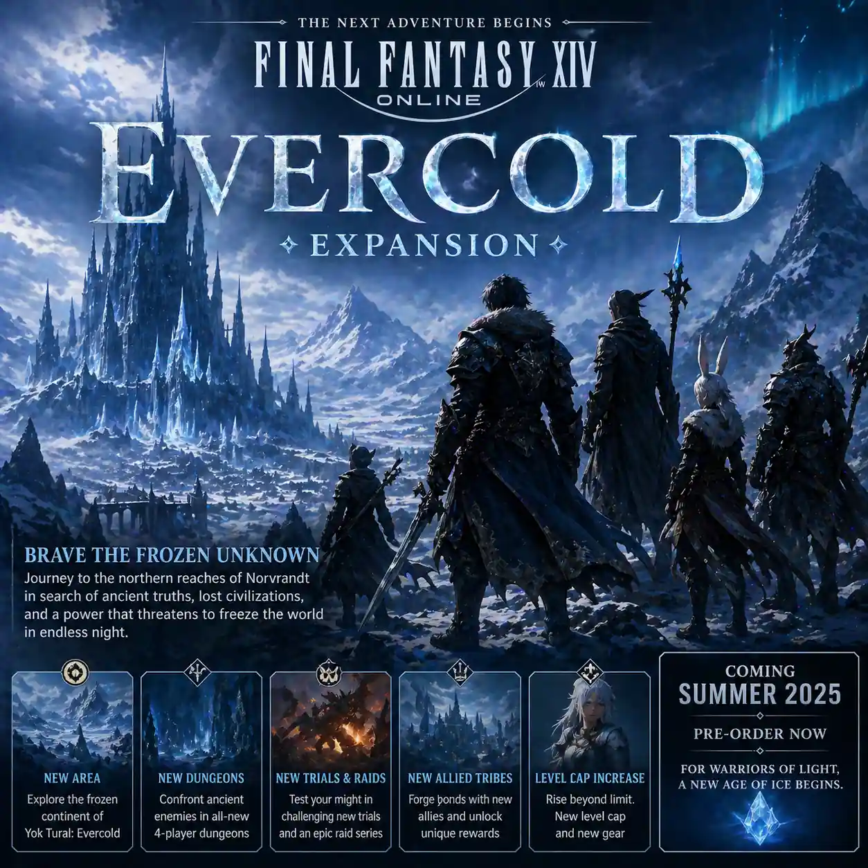Final Fantasy XIV Evercold Expansion