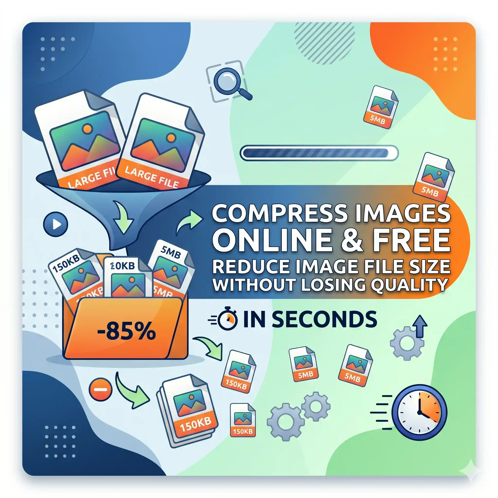 Compress Image Online Free — Reduce Image File Size Without Losing Quality