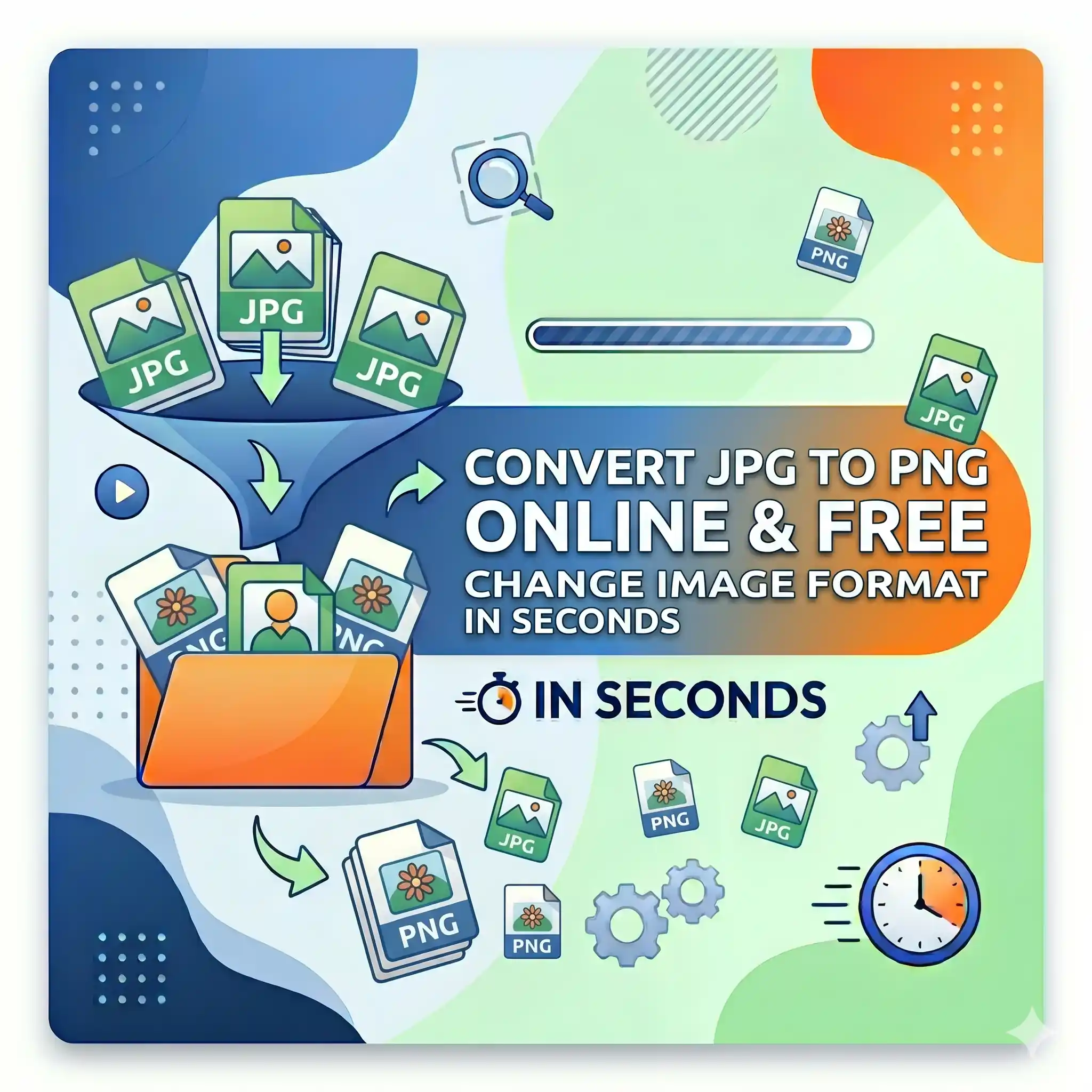 Convert JPG to PNG Online Free — Change Image Format in Seconds