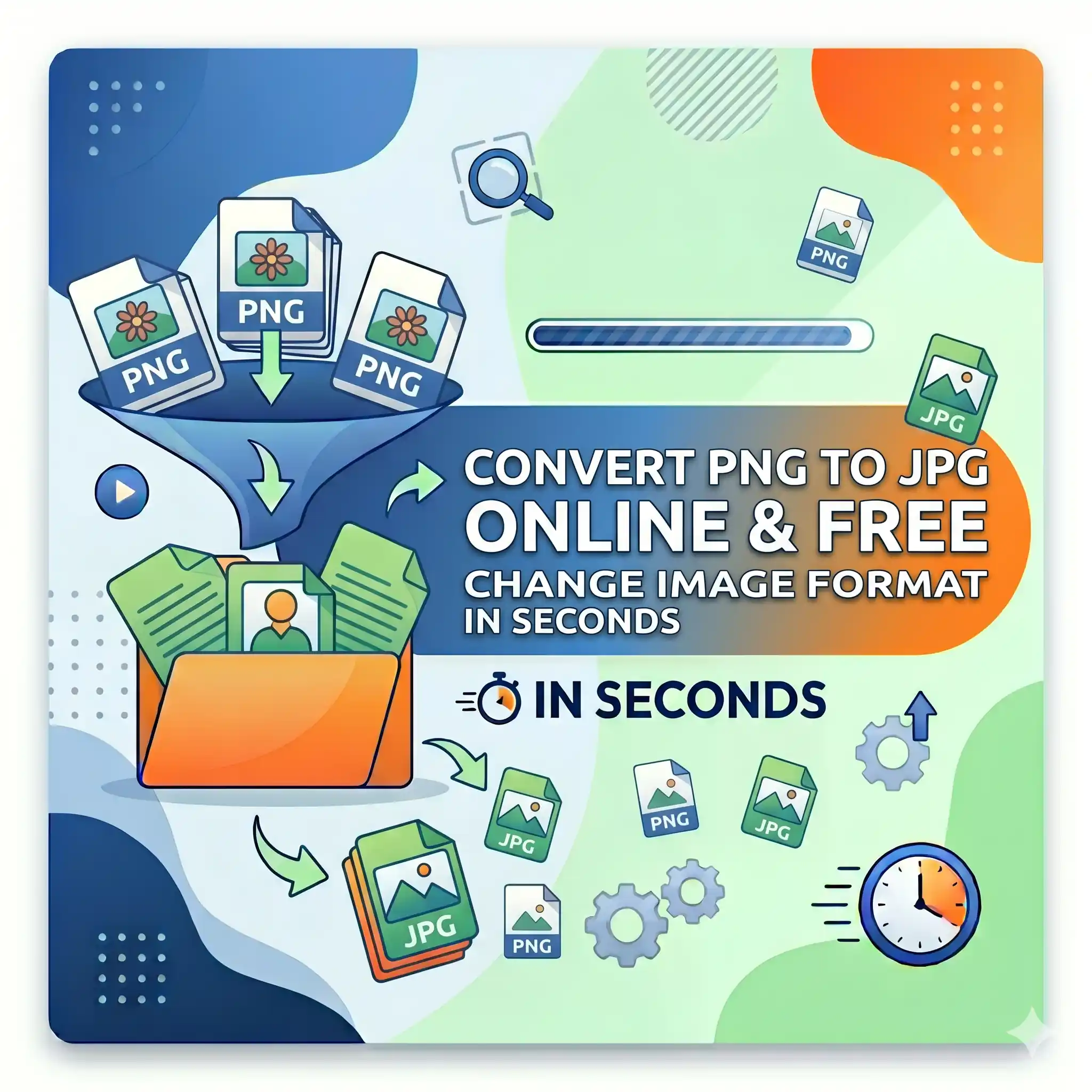 Convert PNG to JPG Online Free — Change Image Format in Seconds