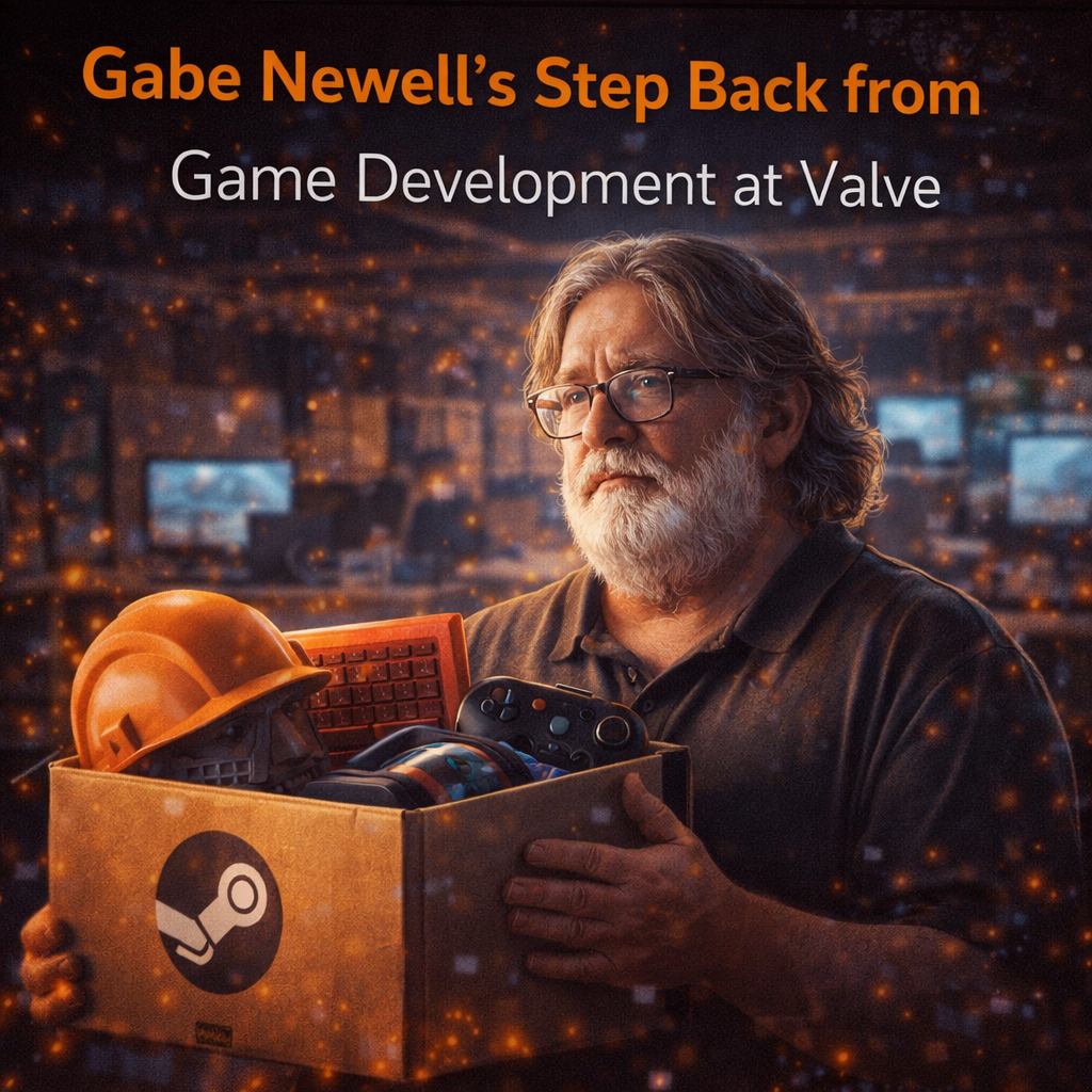 Gabe Newell's Step Back from Game Development at Valve
