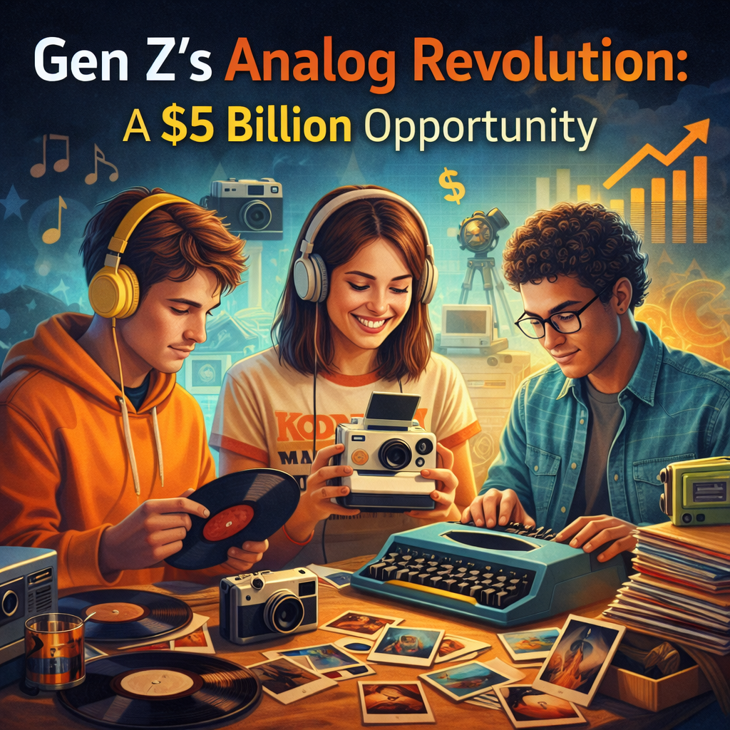 Gen Z's Analog Revolution: A $5 Billion Opportunity