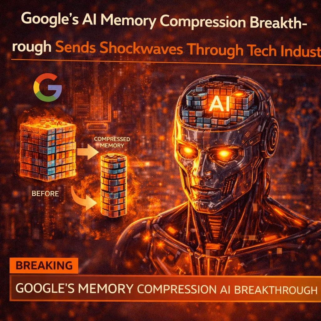 Google's AI Memory Compression Breakthrough Sends Shockwaves Through Tech Industry
