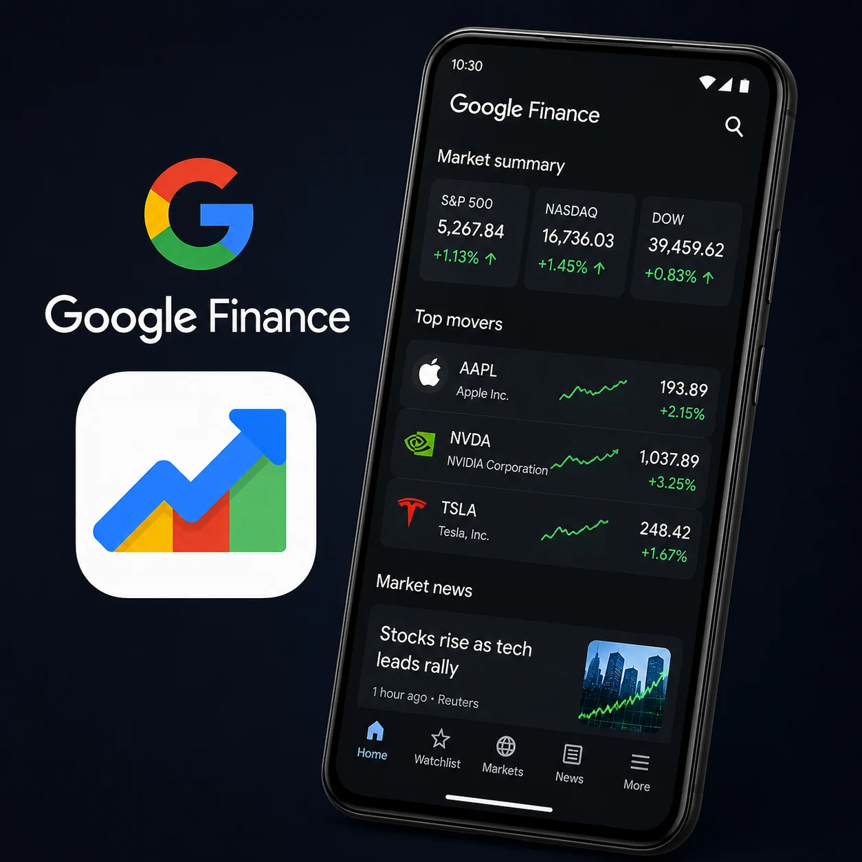 Google Finance App for Android: Simplifying Stock Market Insights