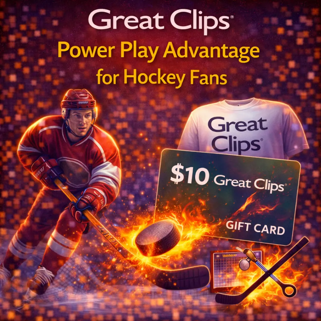 Great Clips Power Play Advantage for Hockey Fans