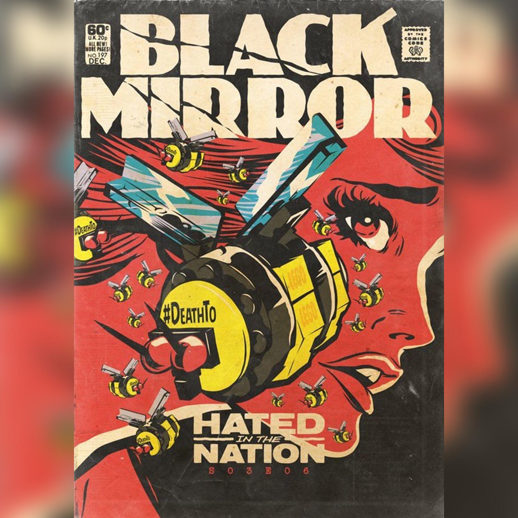 Black Mirror S3E6 'Hated in the Nation'