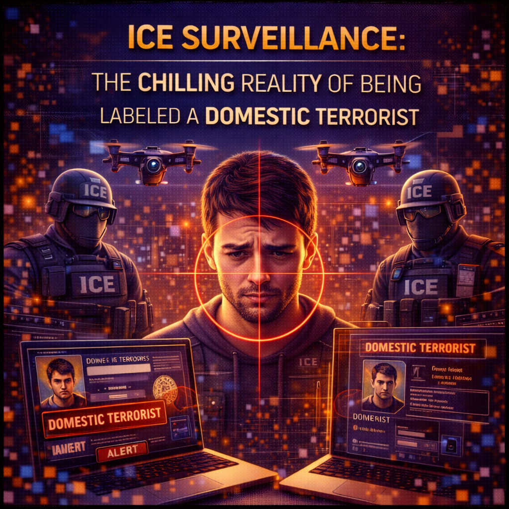 ICE Surveillance: The Chilling Reality of Being Labeled a Domestic Terrorist