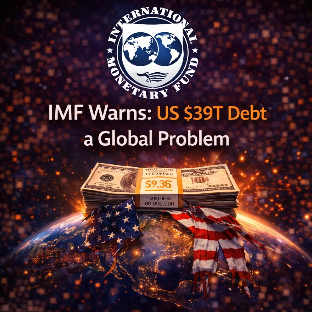 IMF Warns: US $39T Debt a Global Problem
