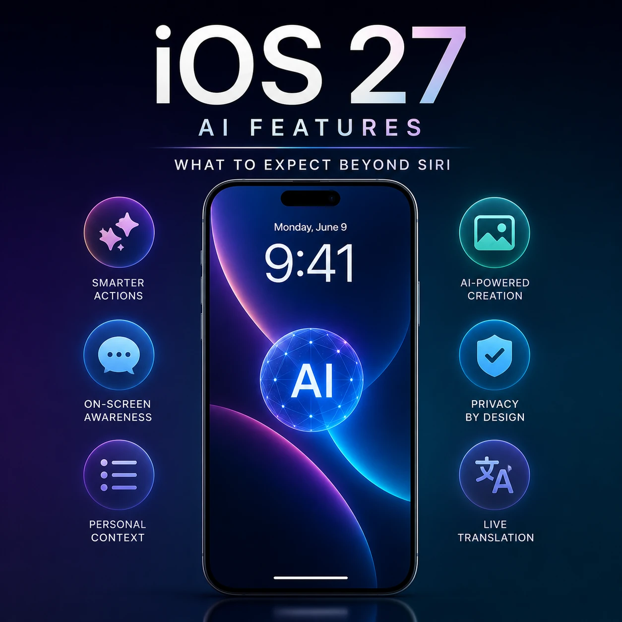 iOS 27 AI Features: What to Expect Beyond Siri