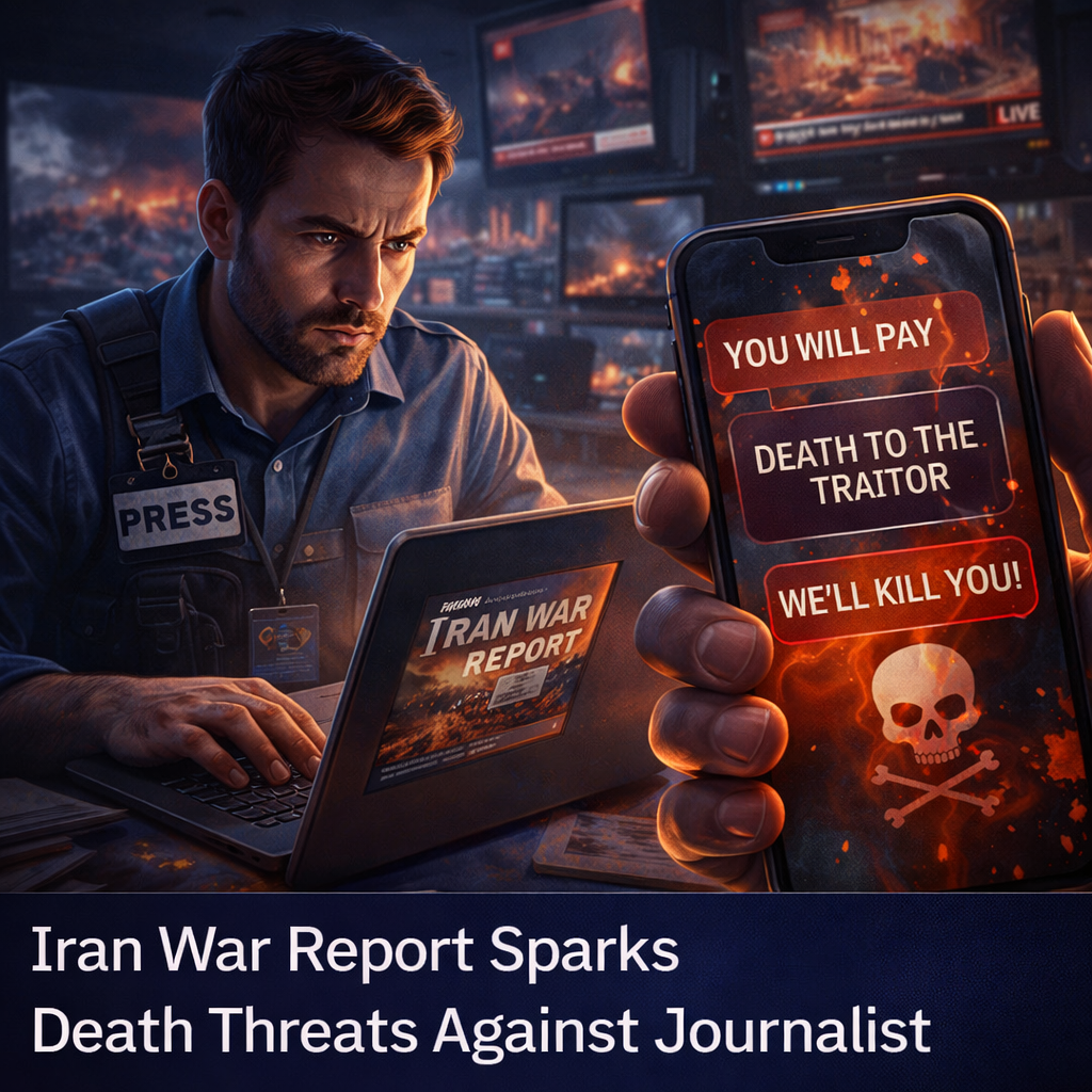 Iran War Report Sparks Death Threats Against Journalist