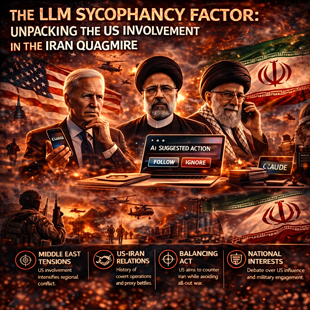 The LLM Sycophancy Factor: Unpacking the US Involvement in the Iran Quagmire