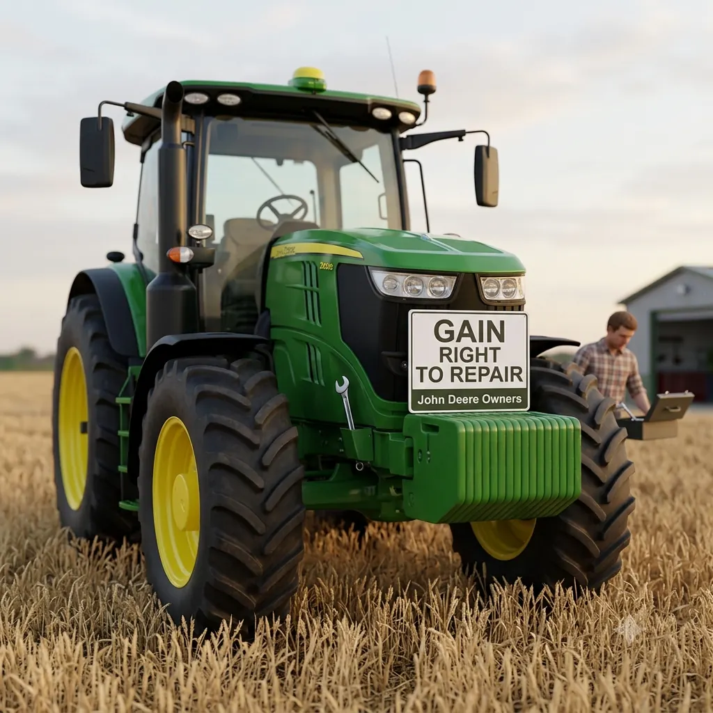 John Deere Owners Gain Right to Repair Equipment