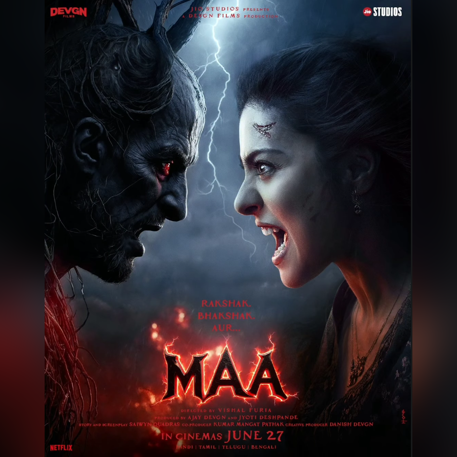 Kajol Unveils Motion Poster for Supernatural Thriller ‘Maa’; Trailer Drops May 30