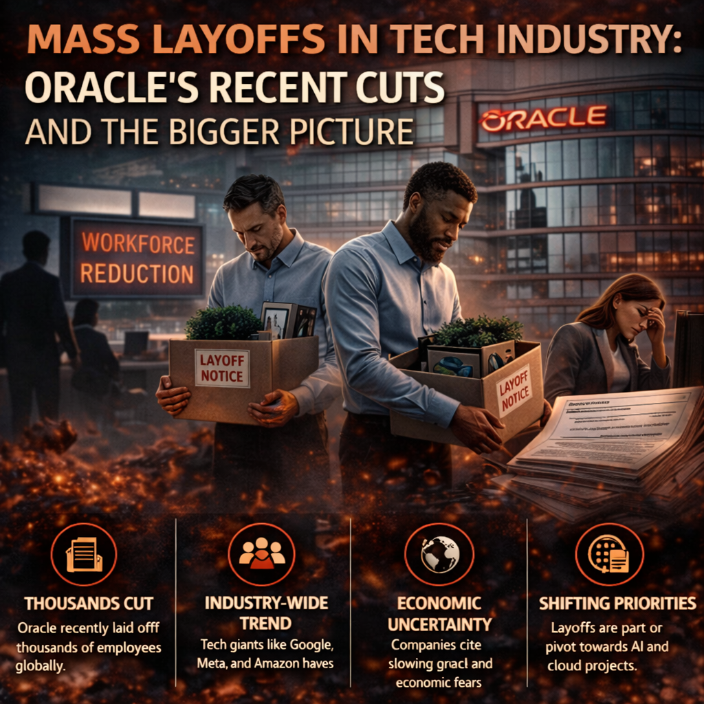 Mass Layoffs in Tech Industry: Oracle's Recent Cuts and the Bigger Picture