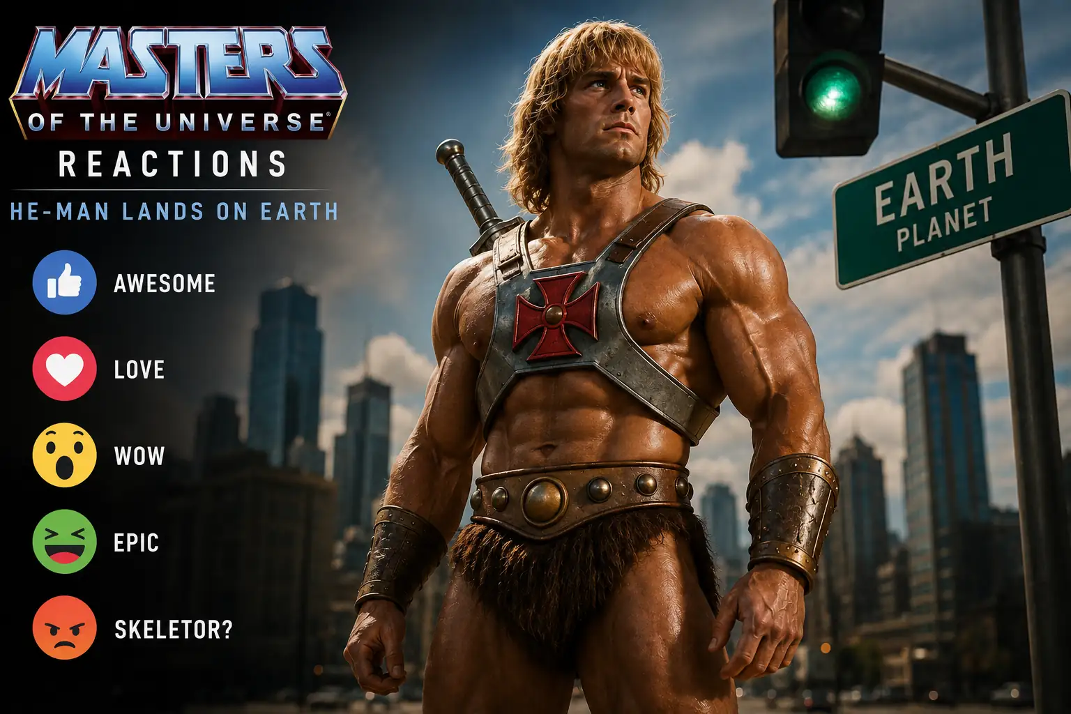 Masters of the Universe Reactions: He-Man Lands on Earth