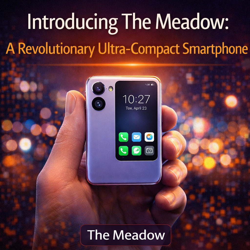 Introducing The Meadow: A Revolutionary Ultra-Compact Smartphone