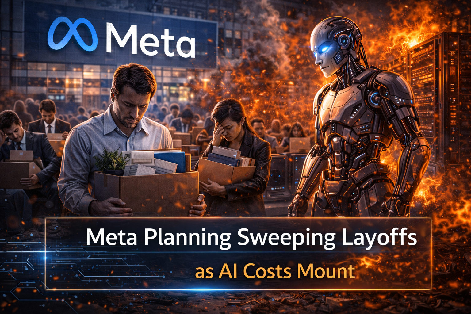 Meta Planning Sweeping Layoffs as AI Costs Mount