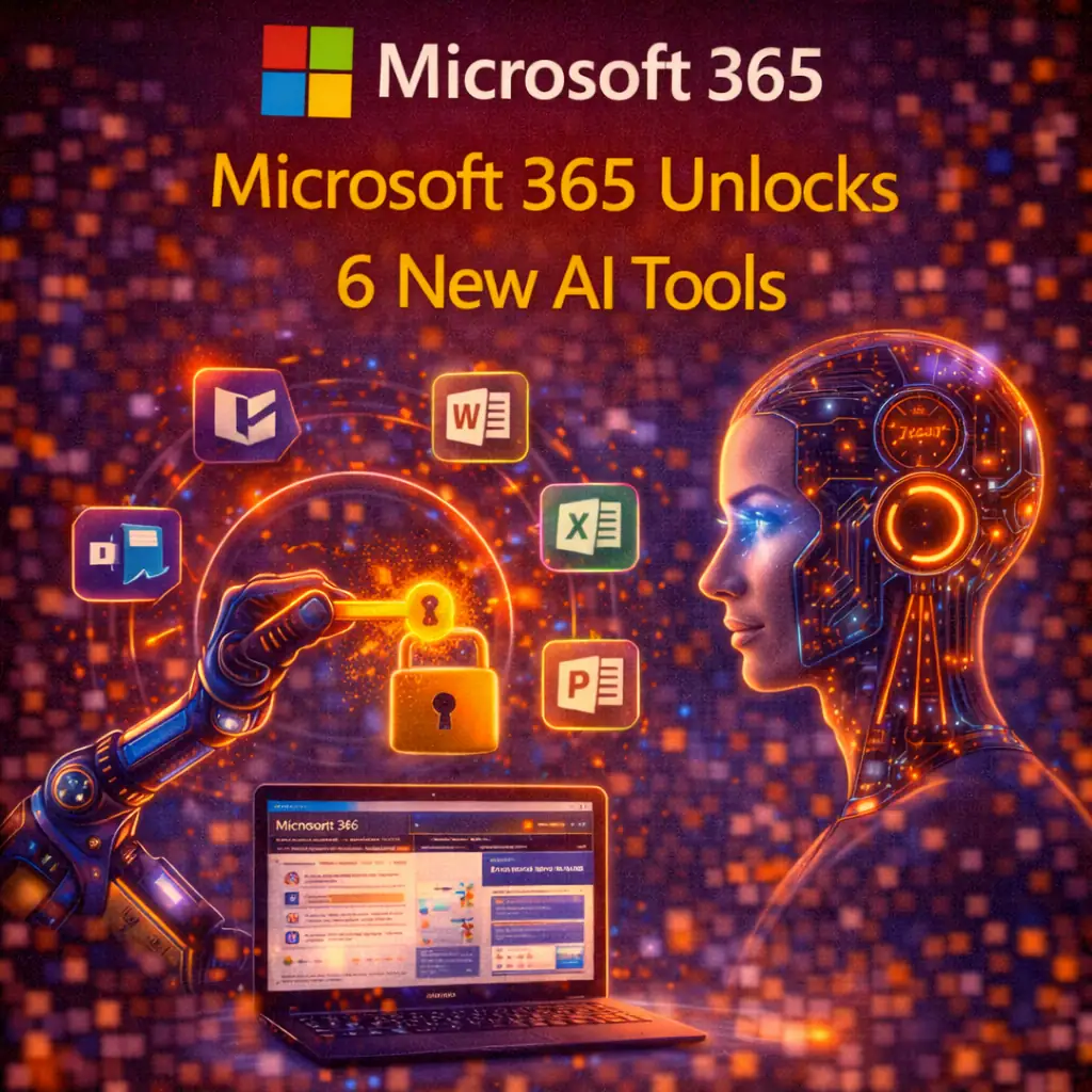 Microsoft 365 Unlocks 6 New AI Tools