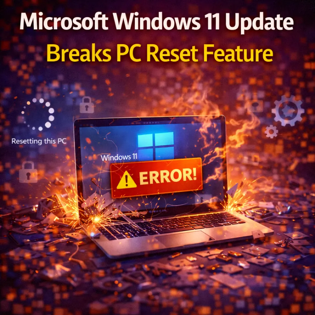 Microsoft Windows 11 Update Breaks PC Reset Feature