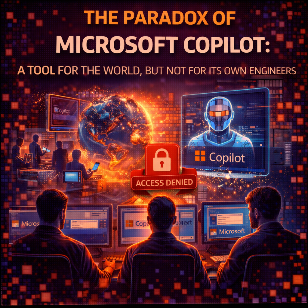 The Paradox of Microsoft Copilot: A Tool for the World, But Not for Its Own Engineers