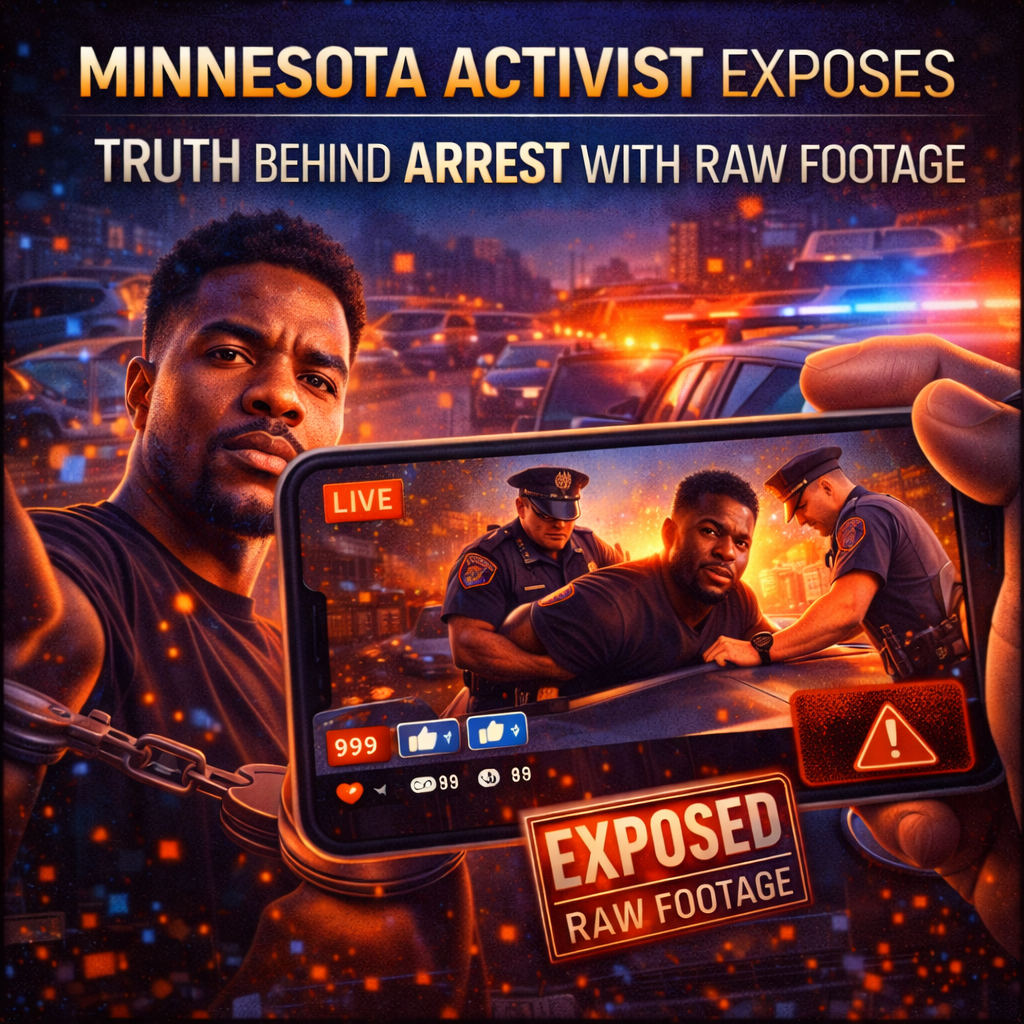 Minnesota Activist Exposes Truth Behind Arrest with Raw Footage