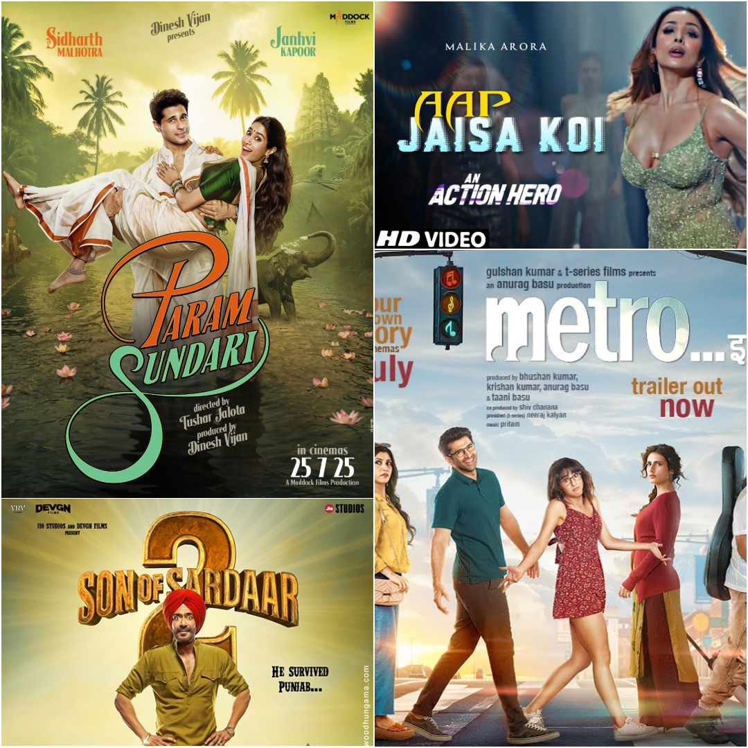 Bollywood’s July Box Office Rush: 12 Big Films, Shrinking Screens, & Rising Stakes
