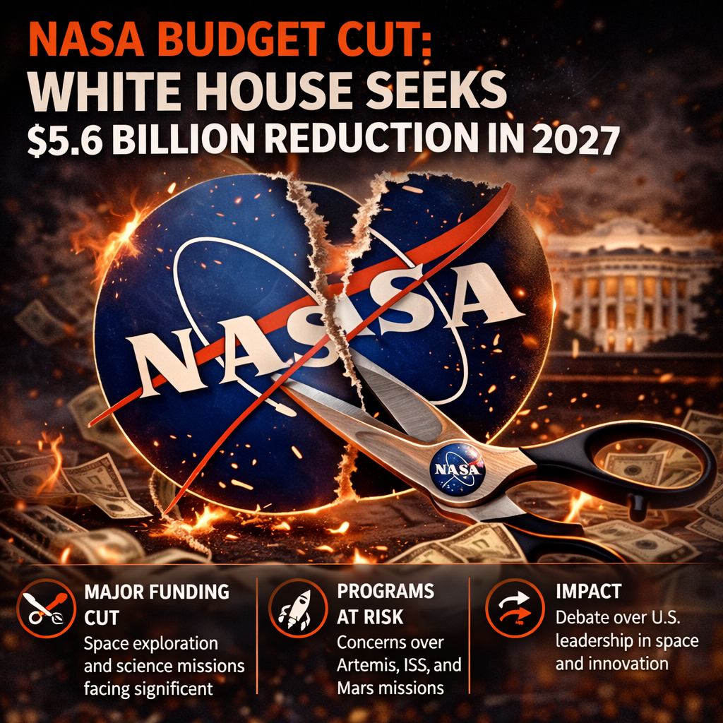NASA Budget Cut: White House Seeks $5.6 Billion Reduction in 2027