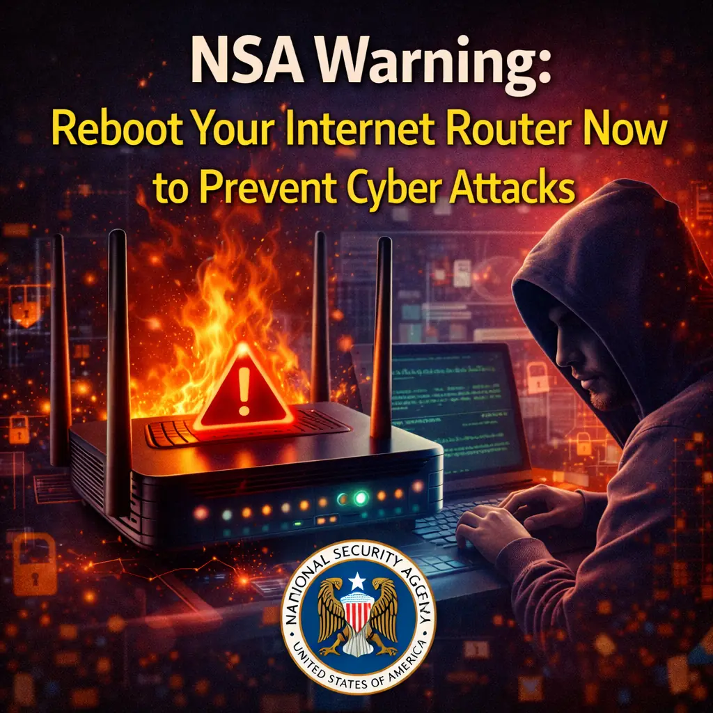 NSA Warning: Reboot Your Internet Router Now to Prevent Cyber Attacks