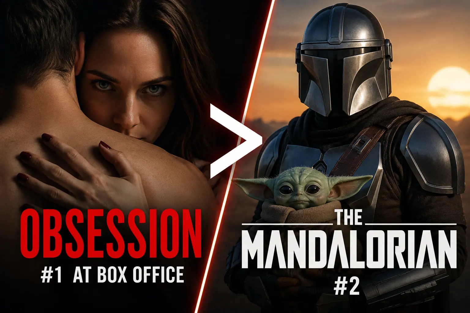 Obsession Dethrones The Mandalorian at Box Office