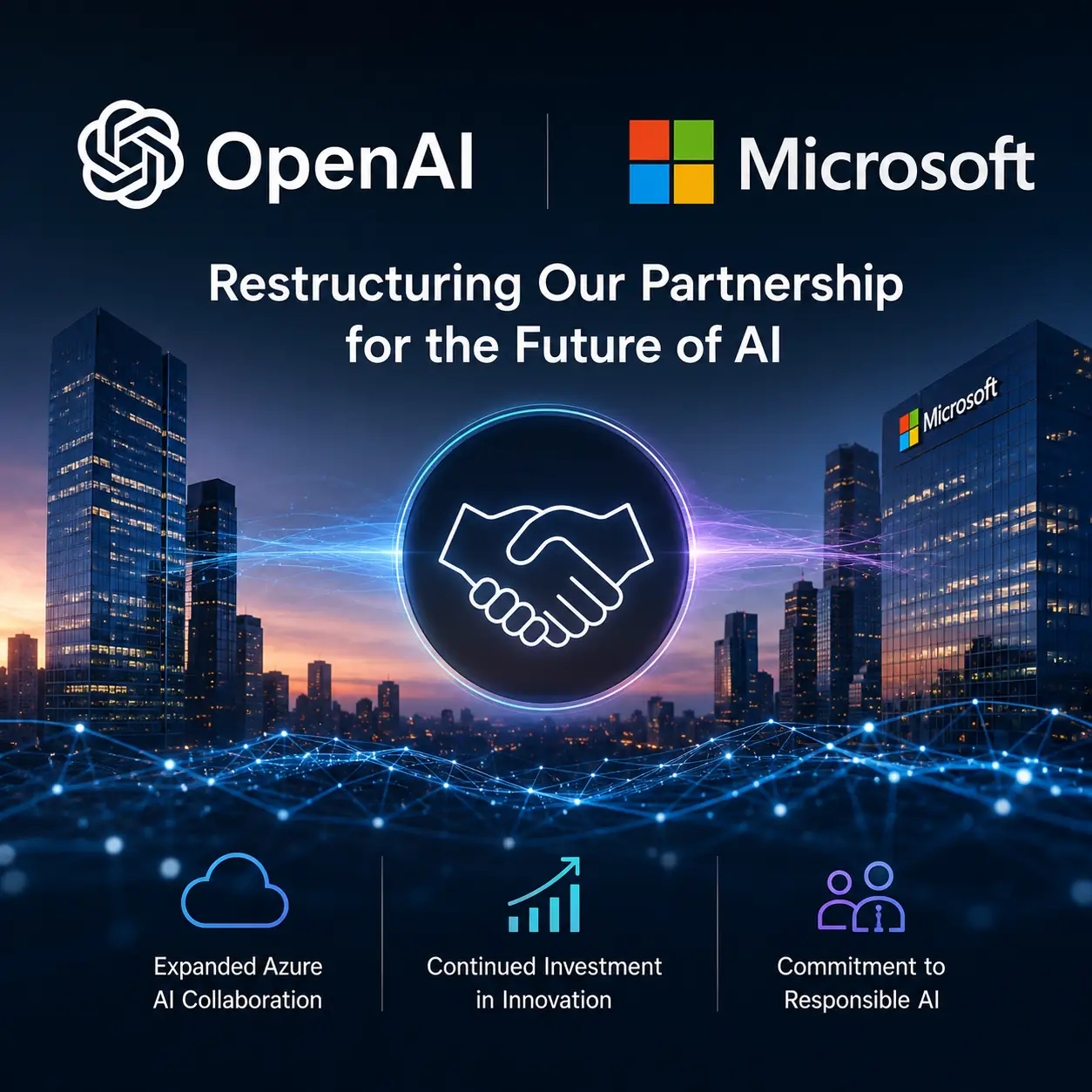 OpenAI and Microsoft Restructure Their AI Partnership as the Global Artificial Intelligence Industry Evolves