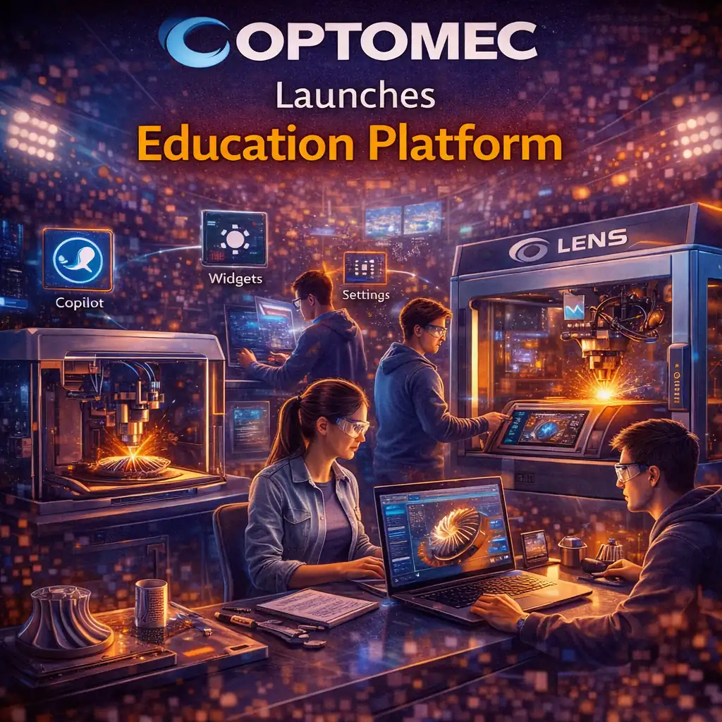 Optomec Launches Education Platform