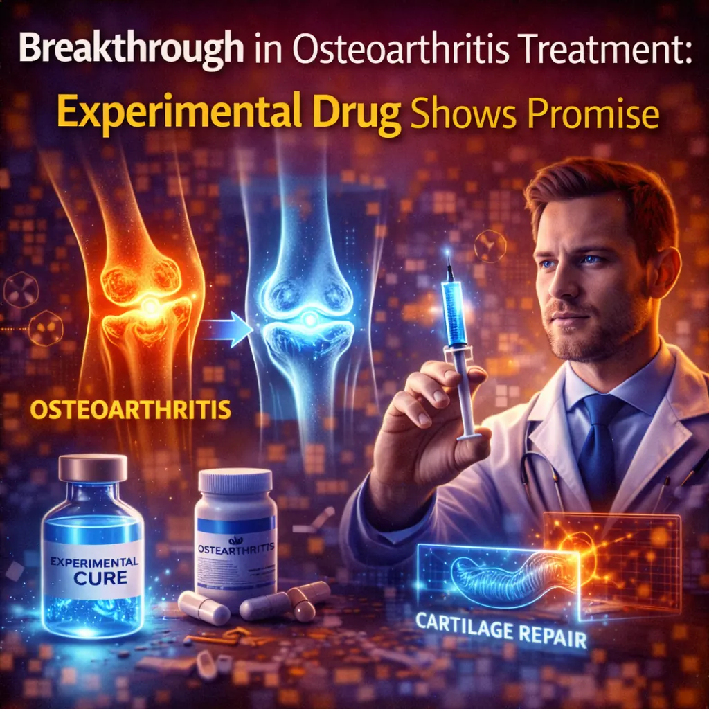 Breakthrough in Osteoarthritis Treatment: Experimental Drug Shows Promise