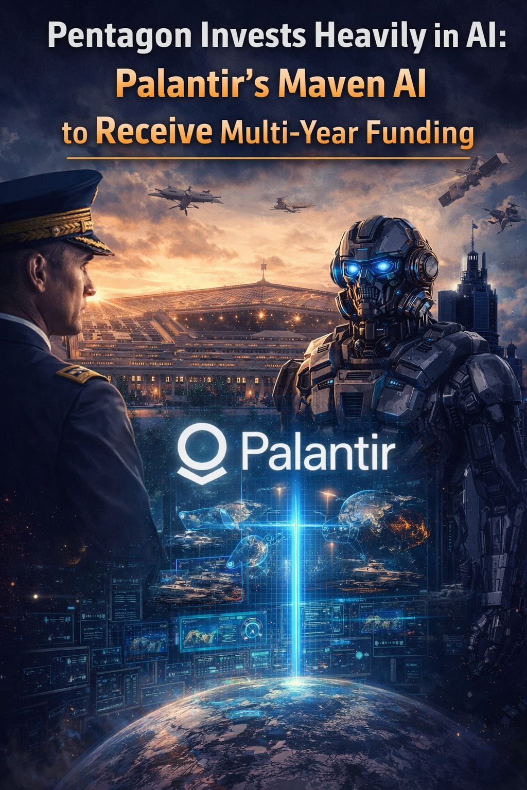 Pentagon Invests Heavily in AI: Palantir's Maven AI to Receive Multi-Year Funding