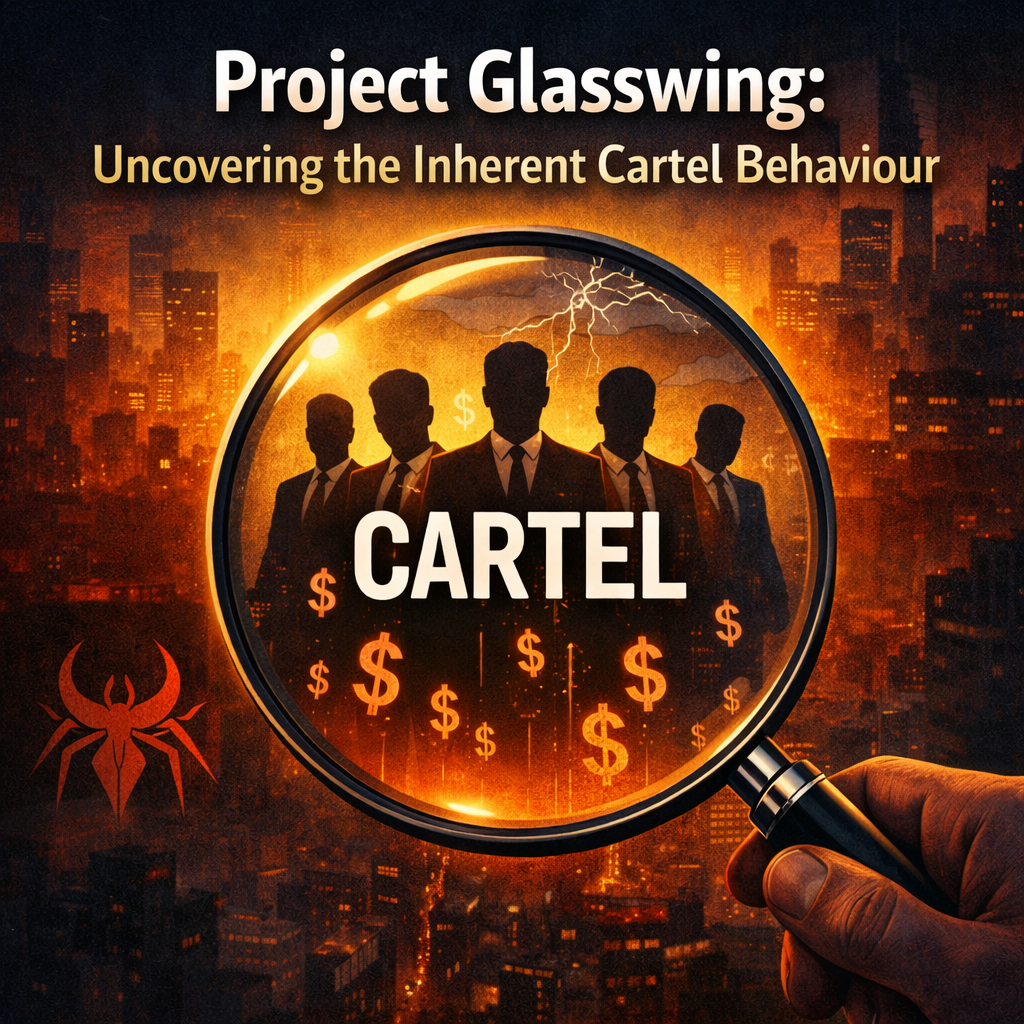 Project Glasswing: Uncovering the Inherent Cartel Behaviour